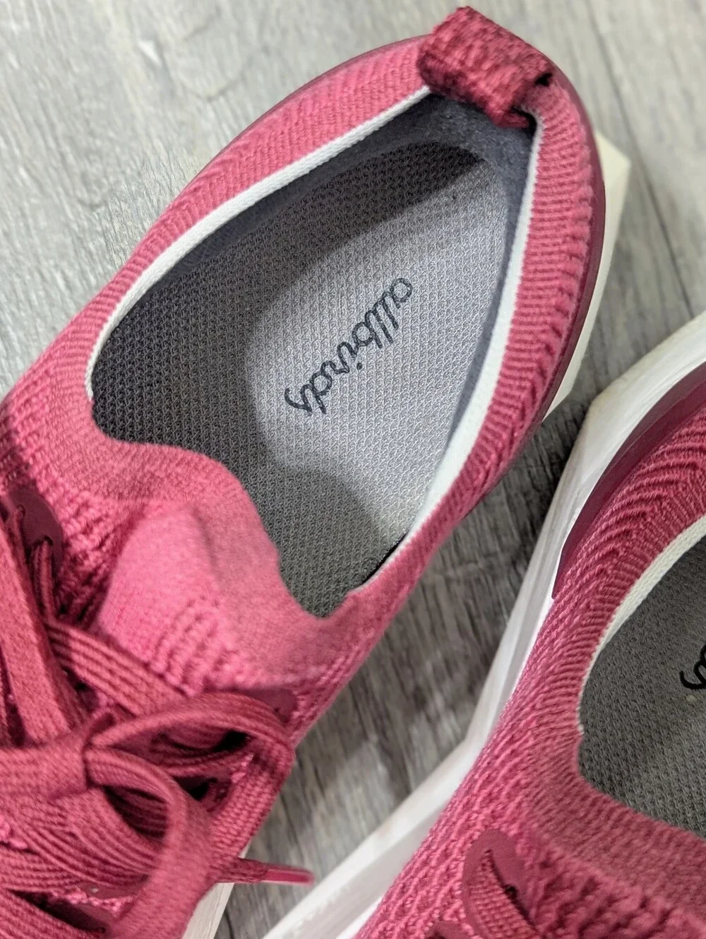 Allbirds Tree Flyer Lux Pink Blizzard Mesh Running Sneakers